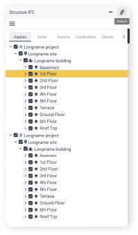 BIM-Viewer: Zugang auf die IFC-Struktur