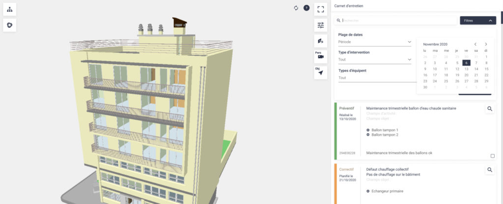 BIMData Interface - Idex - BIM Integration- CMMS