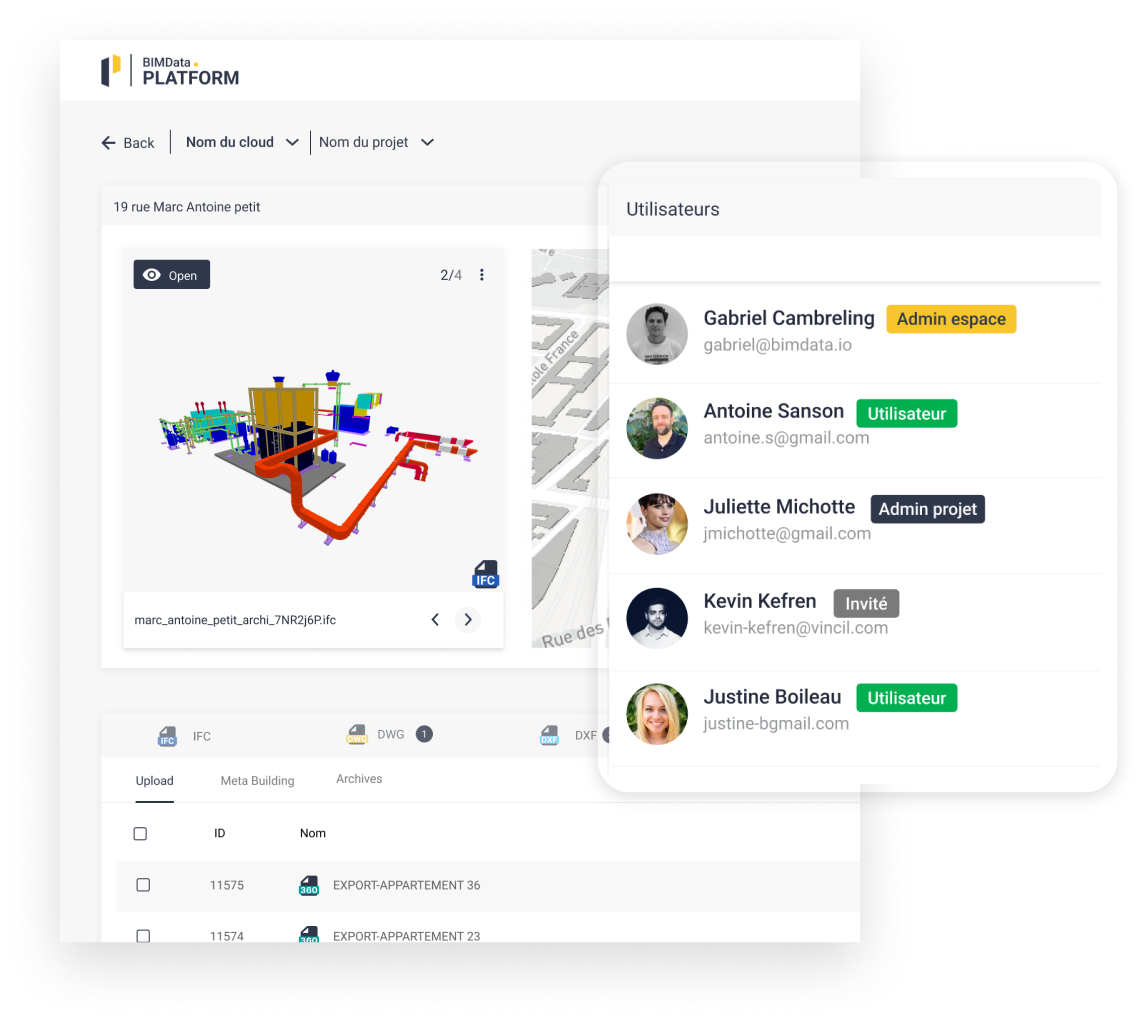 BIMData Platform - plateforme collaborative