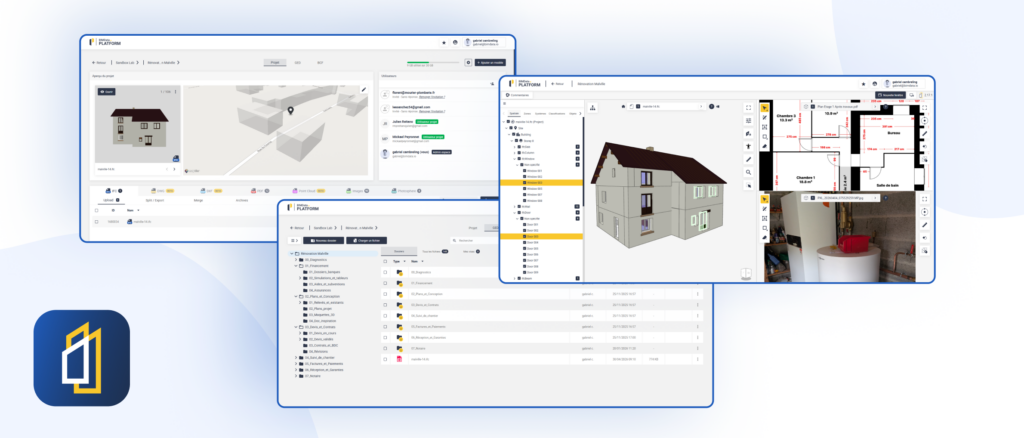 Viewer BIM multi-format compatible IFC, DWG, DXF, PDF, nuages de points et photos 360